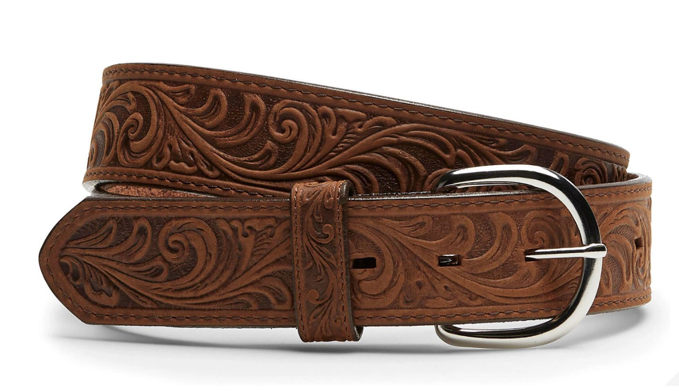 SCROLL TOOLED BELT