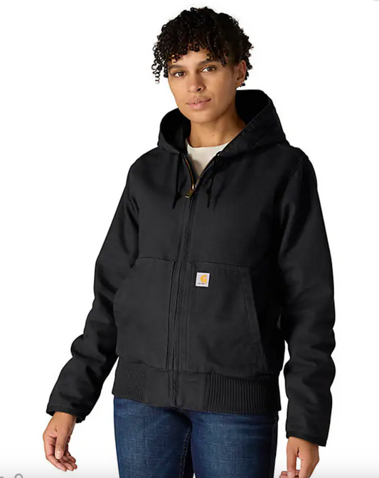 Women's Washed Duck Active Jac - Black