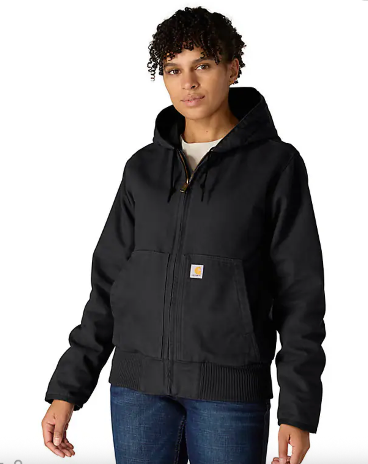 Women's Washed Duck Active Jac - Black