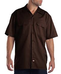 Dickies Short Sleeve Button Up Work Shirt