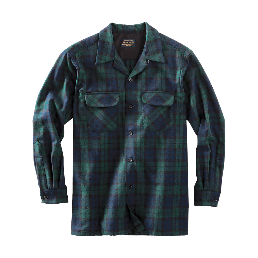 Pendleton Board Shirt Black Watch Tartan
