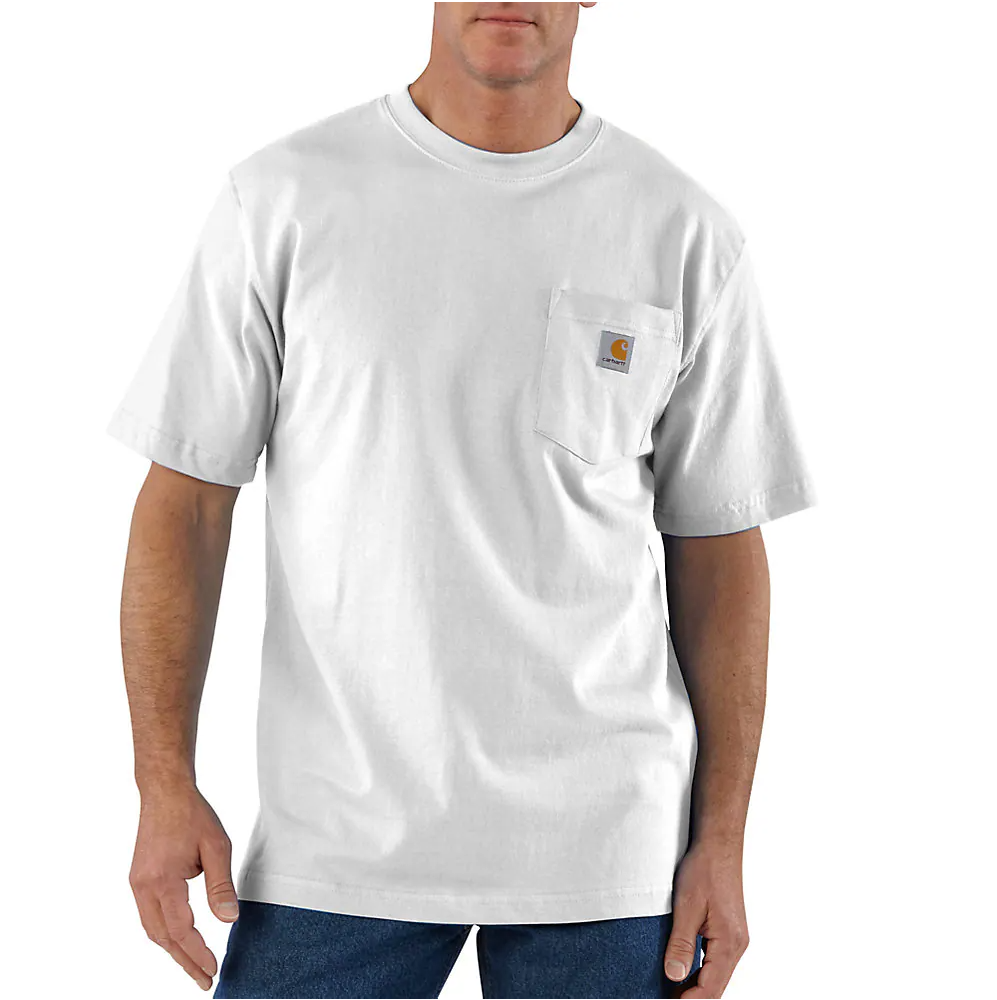 CARHARTT LOOSE FIT HEAVYWEIGHT SHIRT WHITE - The Blue Ox 916 CARHARTT LOOSE FIT HEAVYWEIGHT SHIRT WHITE - The Blue Ox 916