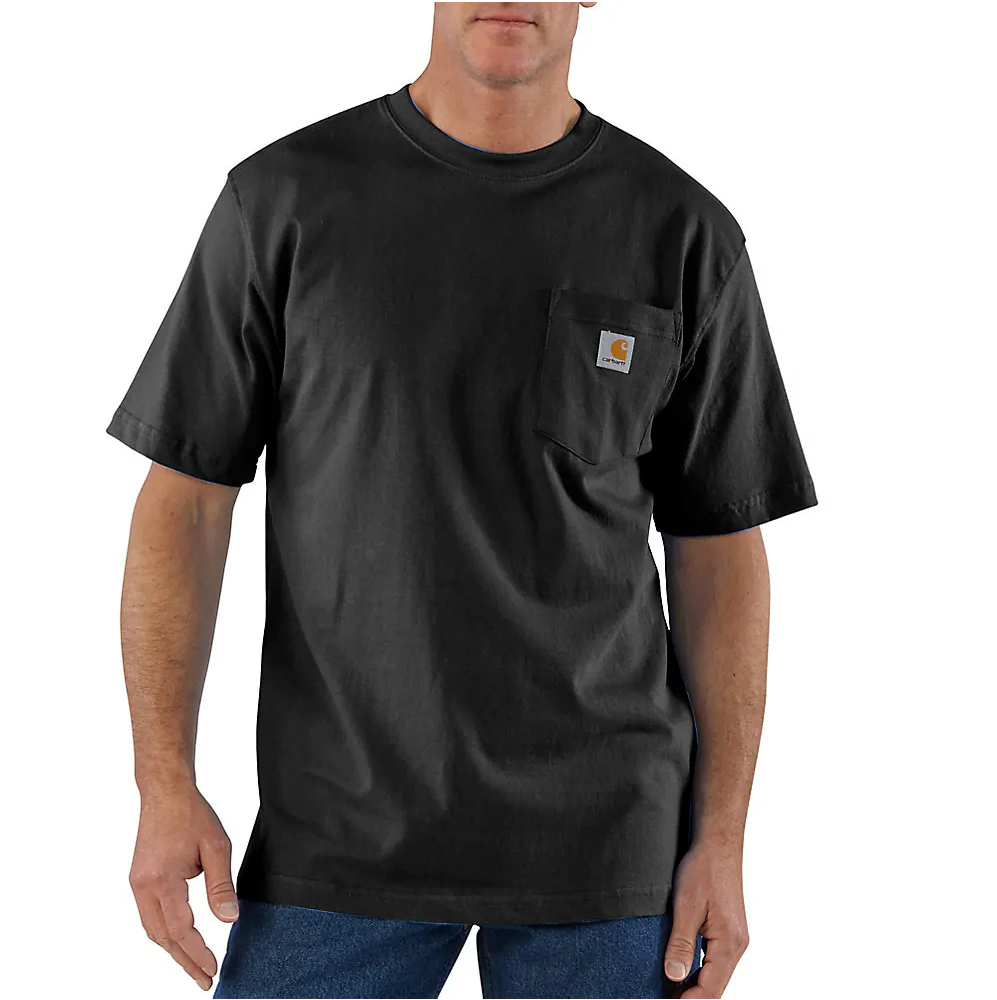 CARHARTT LOOSE FIT HEAVYWEIGHT SHIRT BLACK