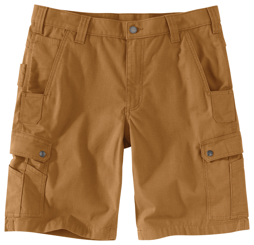 CARHARTT RELAXED FIT RIPSTOP CARGO SHORTS BROWN