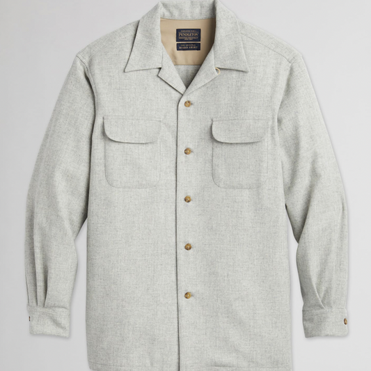 Pendleton Board Shirt Light Grey
