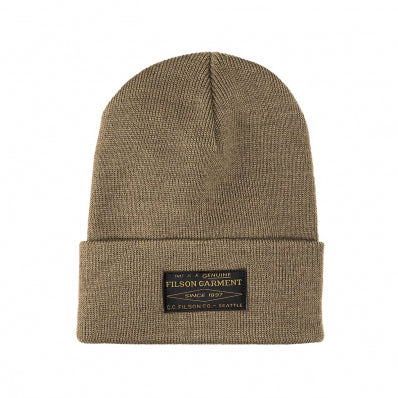 FILSON BALLARD BEANIE DARK MUSHROOM