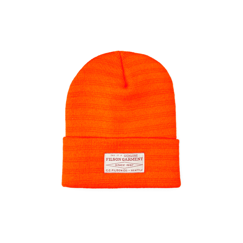 FILSON BALLARD BEANIE ORANGE