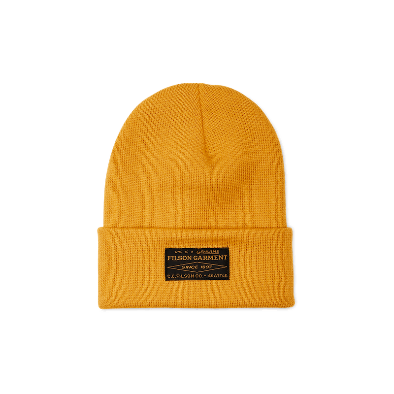 FILSON BALLARD BEANIE YELLOW