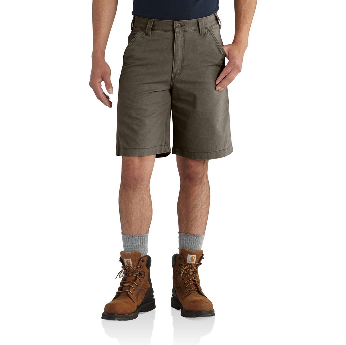 CARHARTT RELAXED FIT CANVAS WORK SHORTS