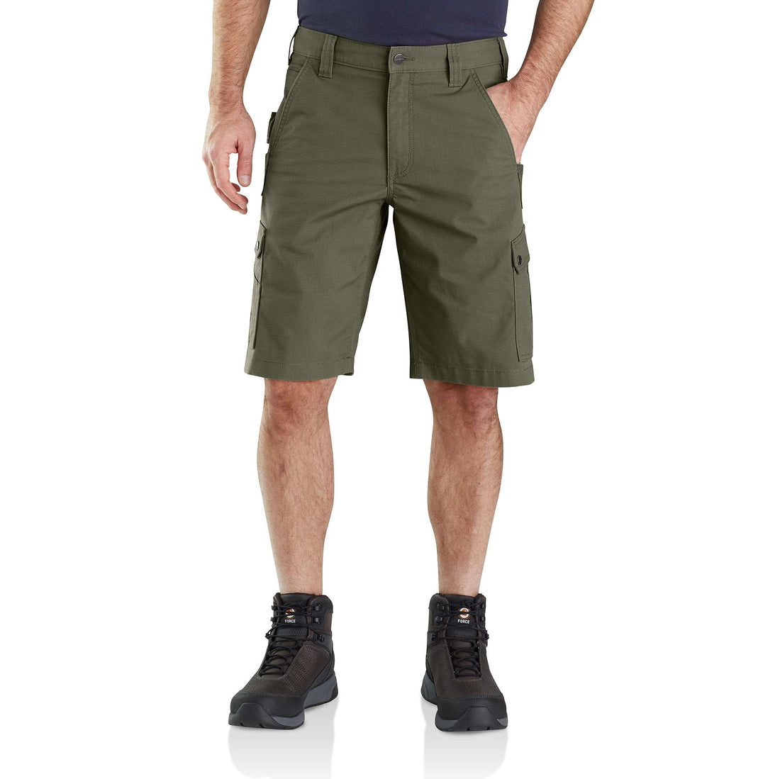 CARHARTT RELAXED FIT RIPSTOP CARGO SHORTS BASIL