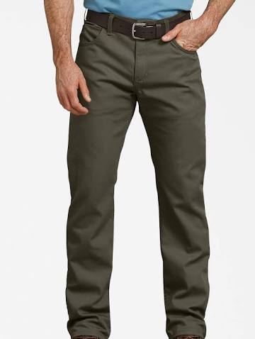 Dickies Mens FLEX Regular Fit Straight Leg Tough Max Duck Carpenter Pants