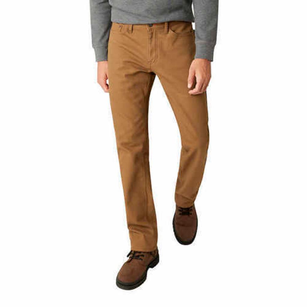 Weatherproof Vintage Fleece-Lined Stretch Canvas Pant (Regular Fit)