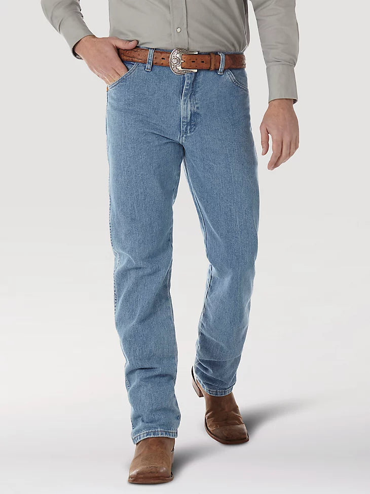 Wrangler Men's Cowboy Cut Original Fit Jean, Stonewashed, 36X32 :  : Clothing, Shoes & Accessories