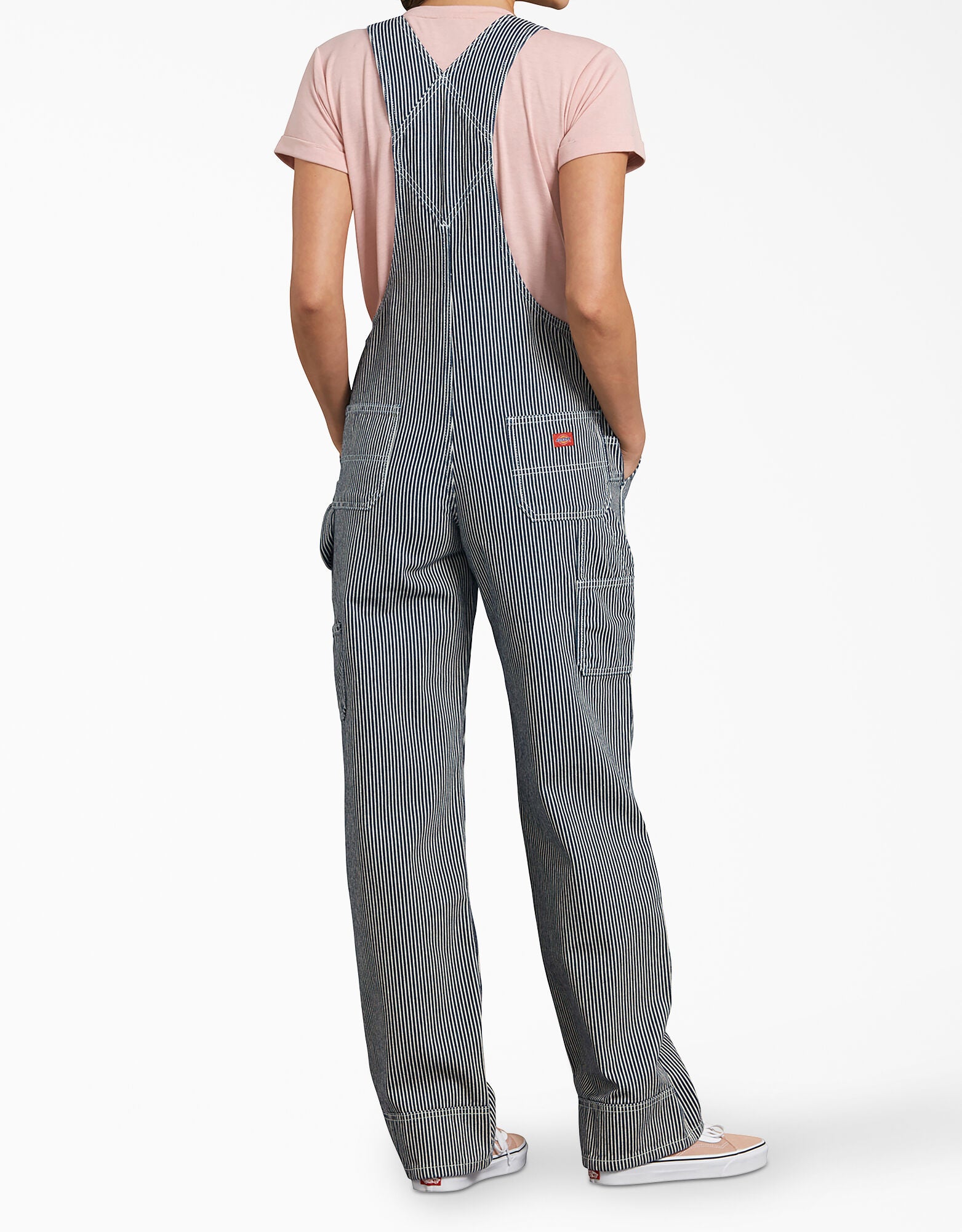 DICKIES WOMENS RELAXED FIT BIB OVERALLS