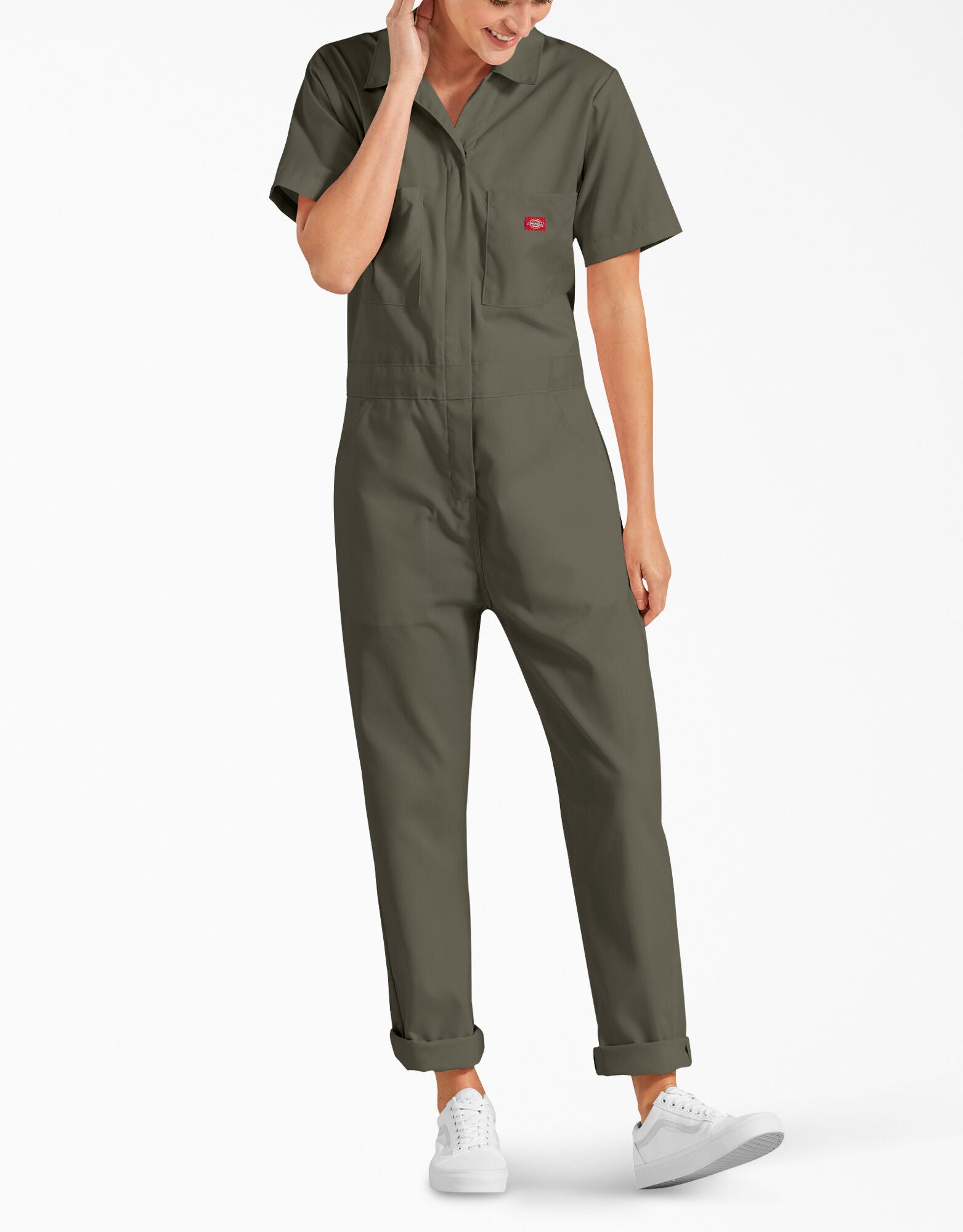 DICKIES WOMENS COOLING SHORT SLEEVE COVERALLS