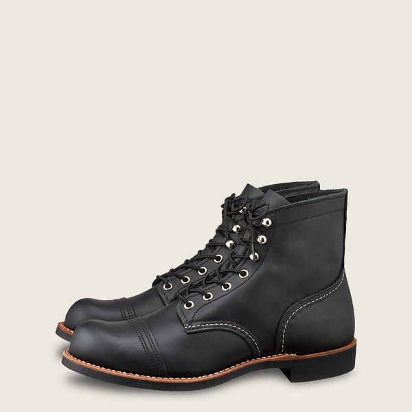 RED WING IRON RANGER NO.8084 BLACK HARNESS LEATHER