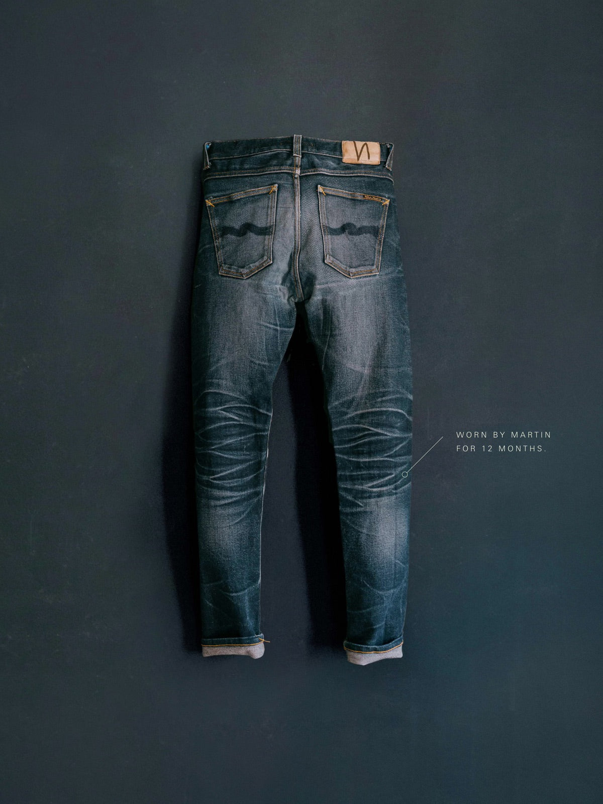 NUDIE JEANS LEAN DEAN DRY SELVAGE - The Blue Ox 916