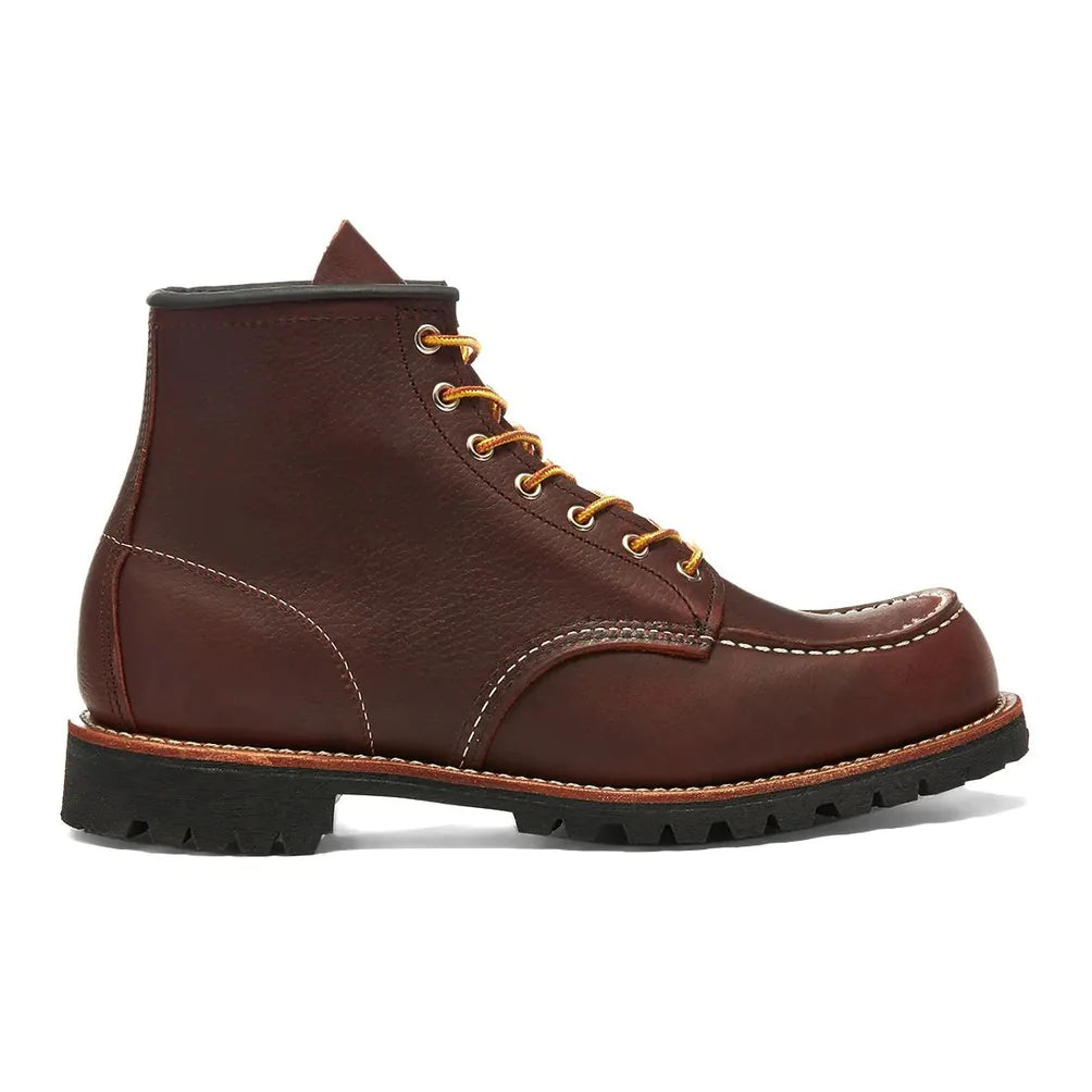 RED WING ROUGHNECK 8146 CLASSICC MOC BRIAR BROWN LEATHER